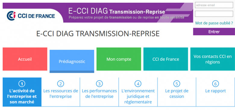 E-CCI DIAG TRANSMISSION-REPRISE